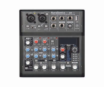AuraSonics K4 компактный микшерный пульт в Октябрьске