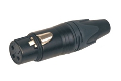 XLR Female (мама) Разъем в Октябрьске