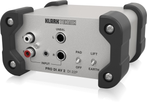 Klark Teknik DI 22P пассивный стерео директ-бокс в Октябрьске