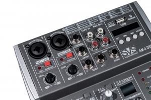 SVS Audiotechnik mixers AM-4 DSP Аналоговый микшерный пульт, 4-канала в Октябрьске